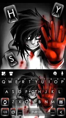 Creepy Killer Jeff Theme android App screenshot 0