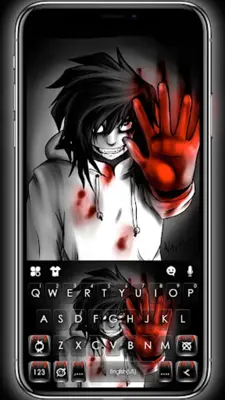 Creepy Killer Jeff Theme android App screenshot 3